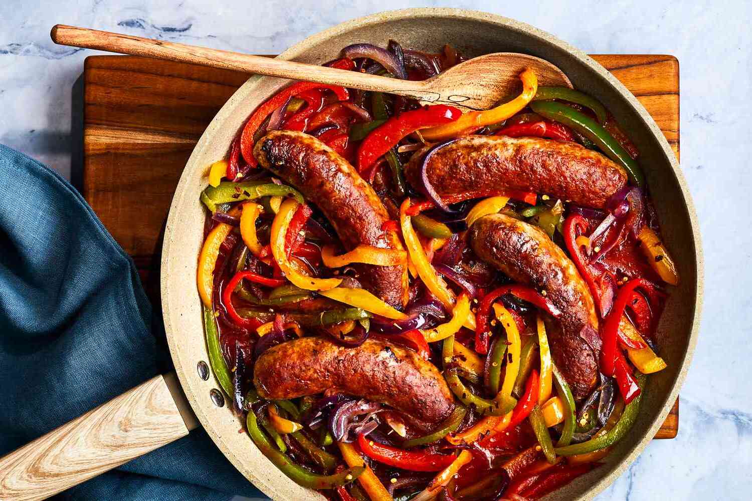 Italian Sausage Peppers and Onions Recipe