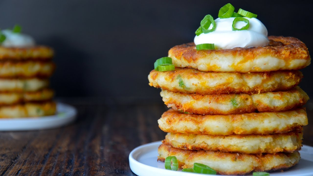 Leftover Mashed Potato Pancakes Recipe