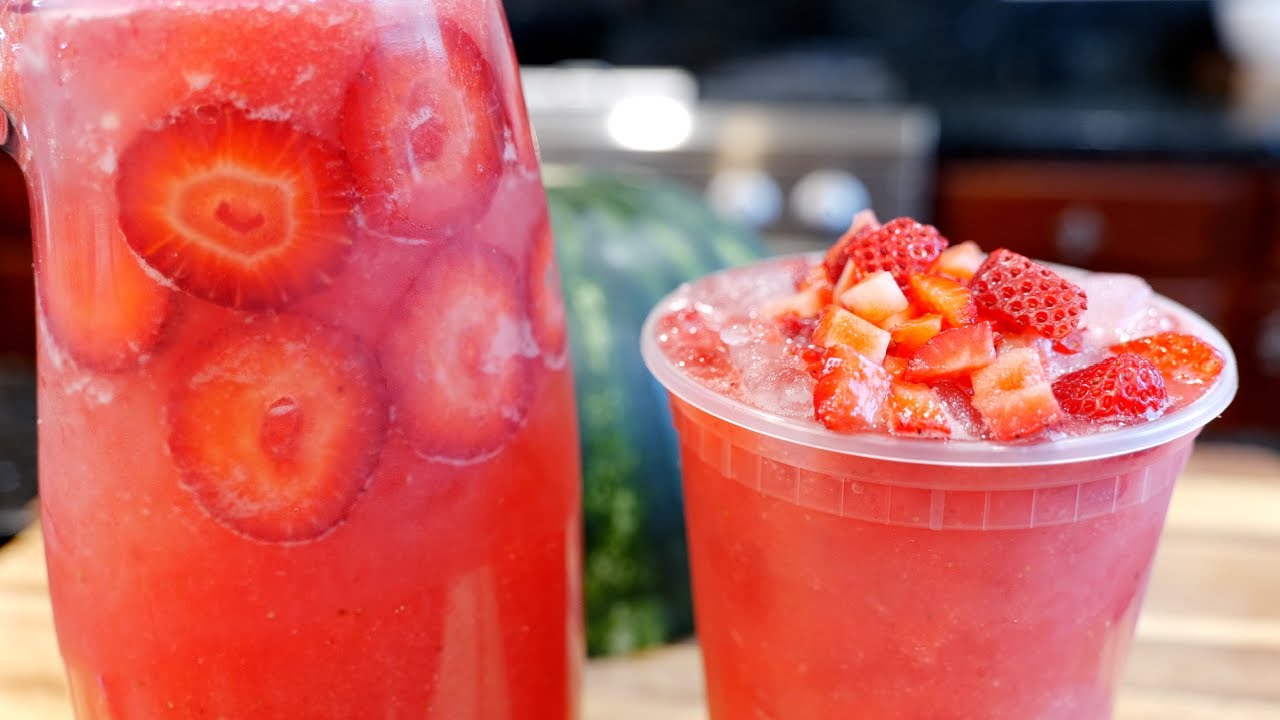 Mexican Strawberry Water Recipe