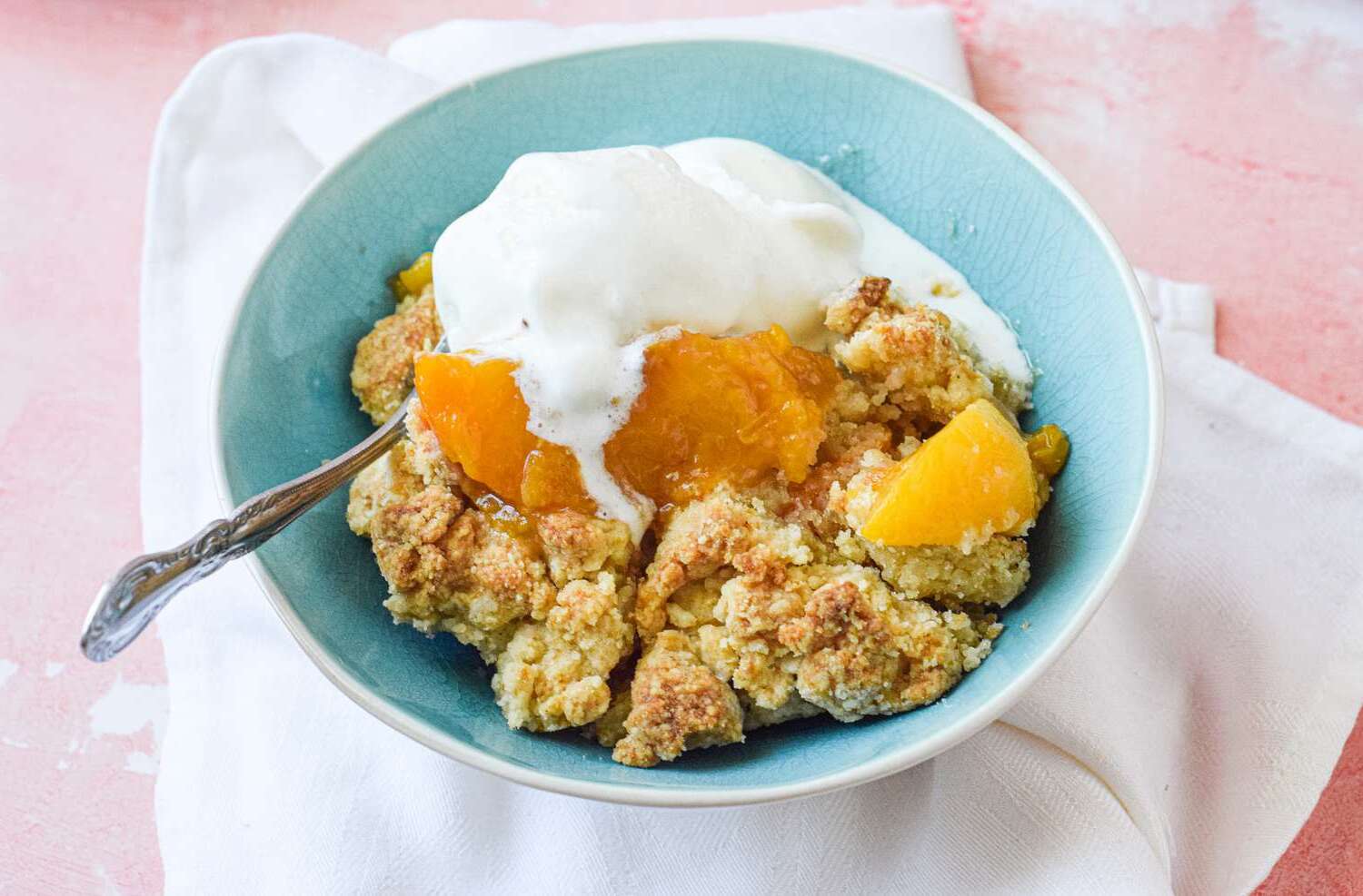Peach Cobbler with Canned Peaches Recipe