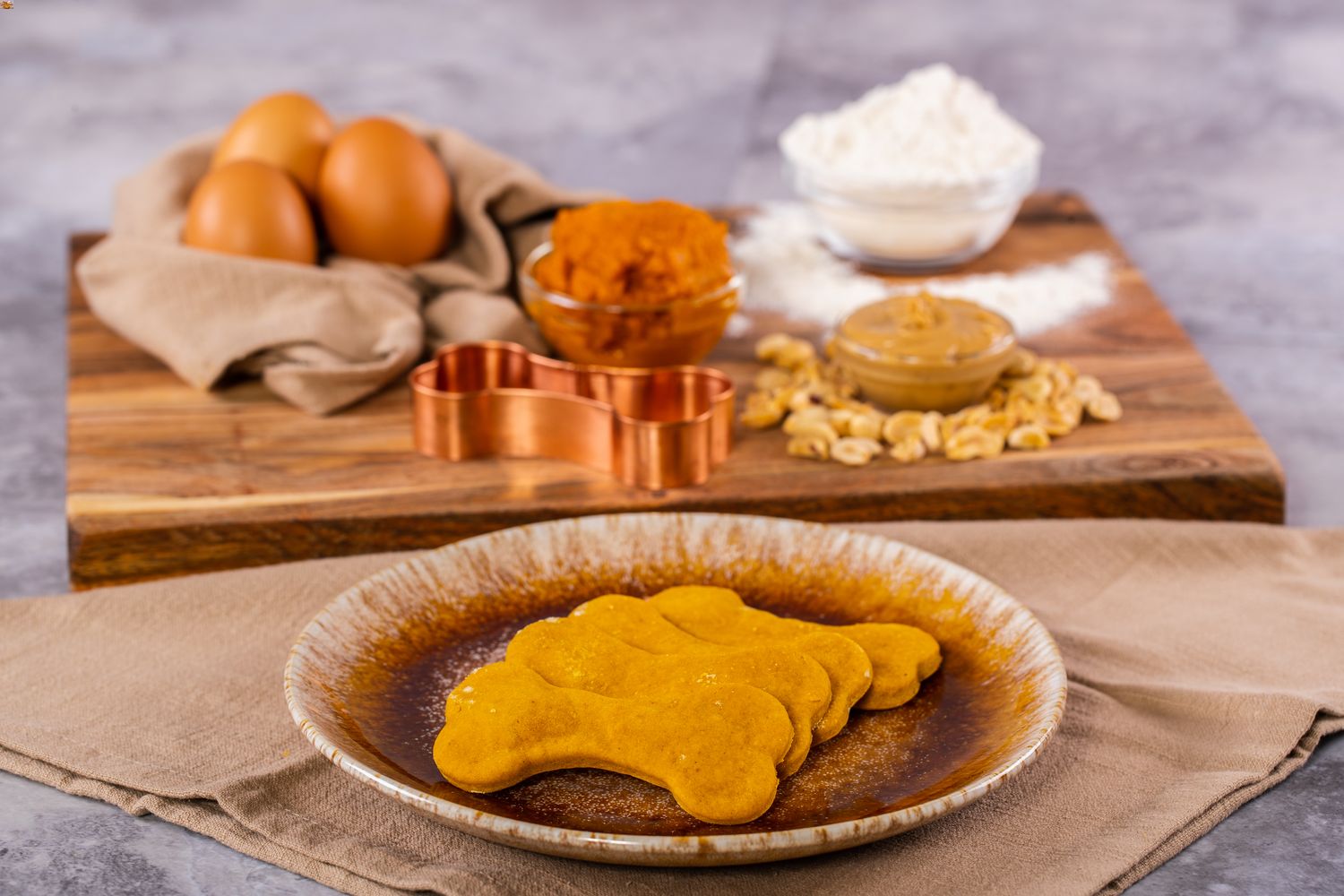 Peanut Butter and Pumpkin Dog Treats Recipe