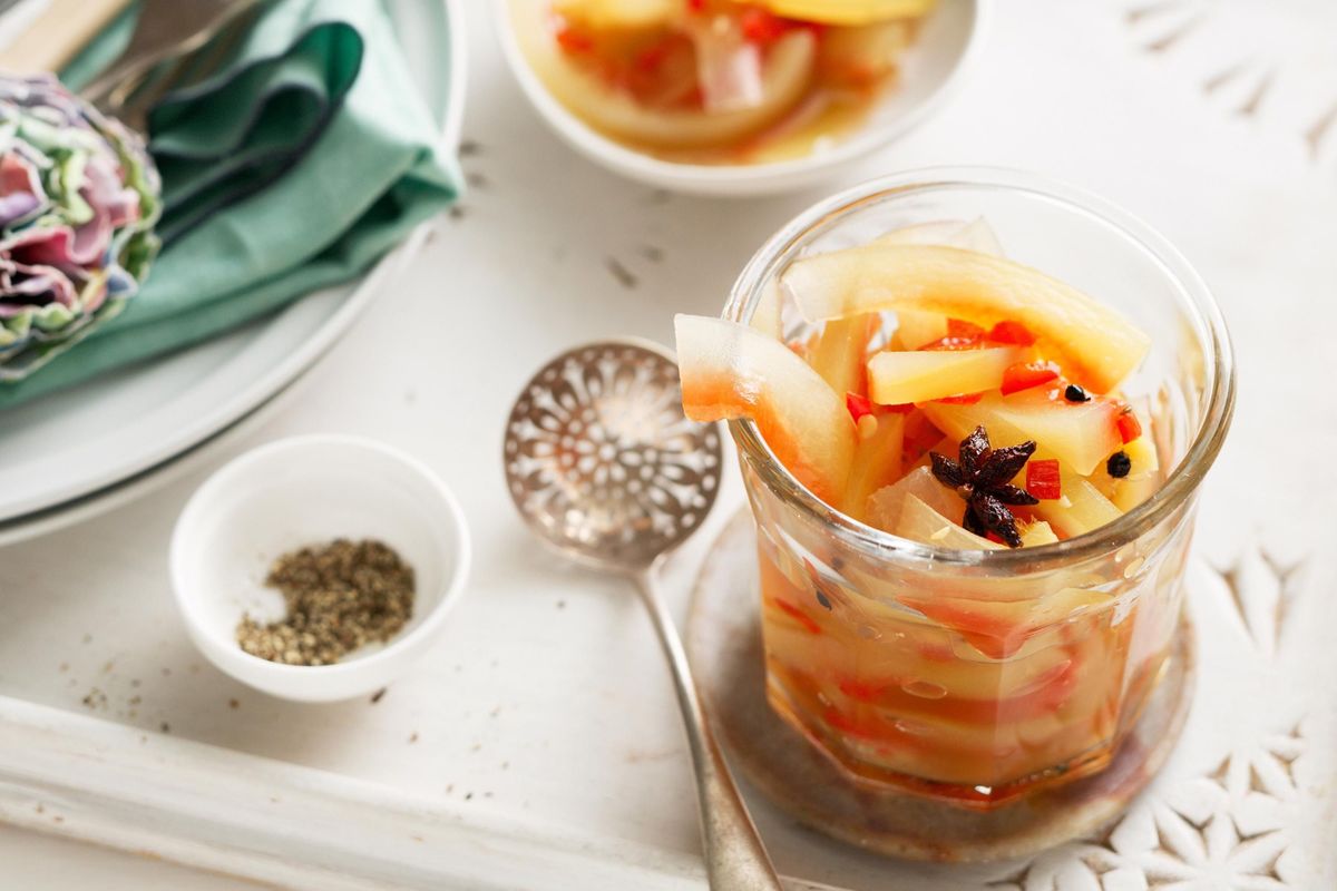 Pickled Watermelon Rinds Recipe