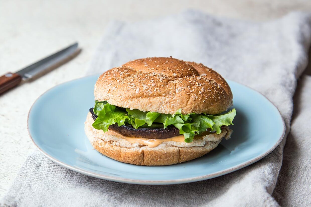Portobello Mushroom Burger Recipe
