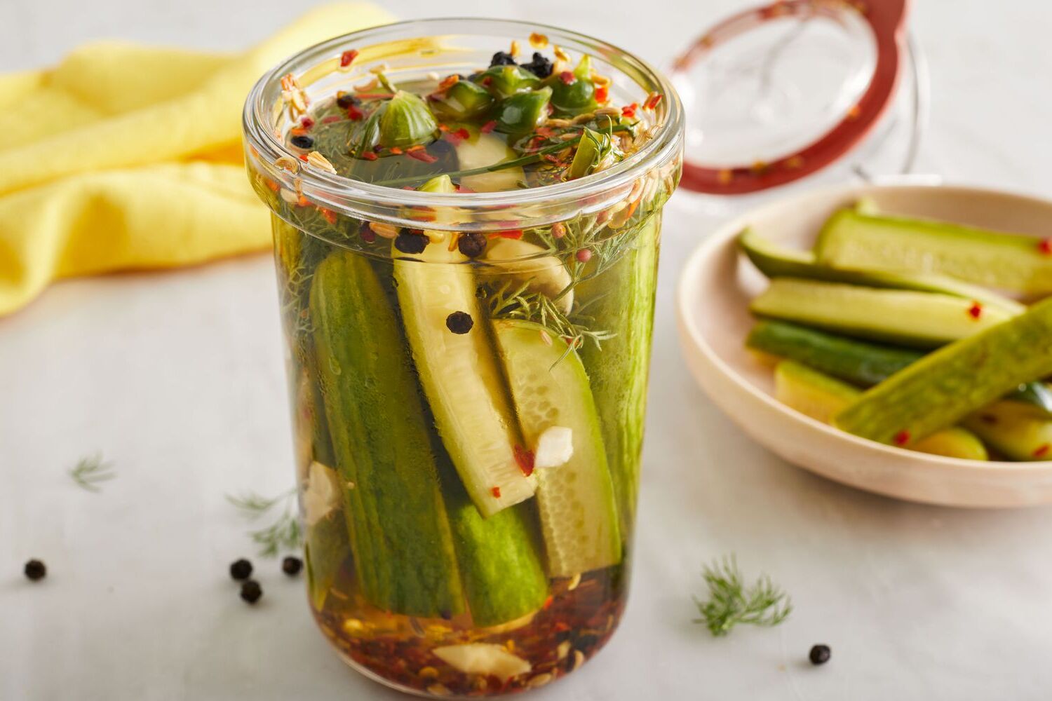 Refrigerator Pickles Recipe