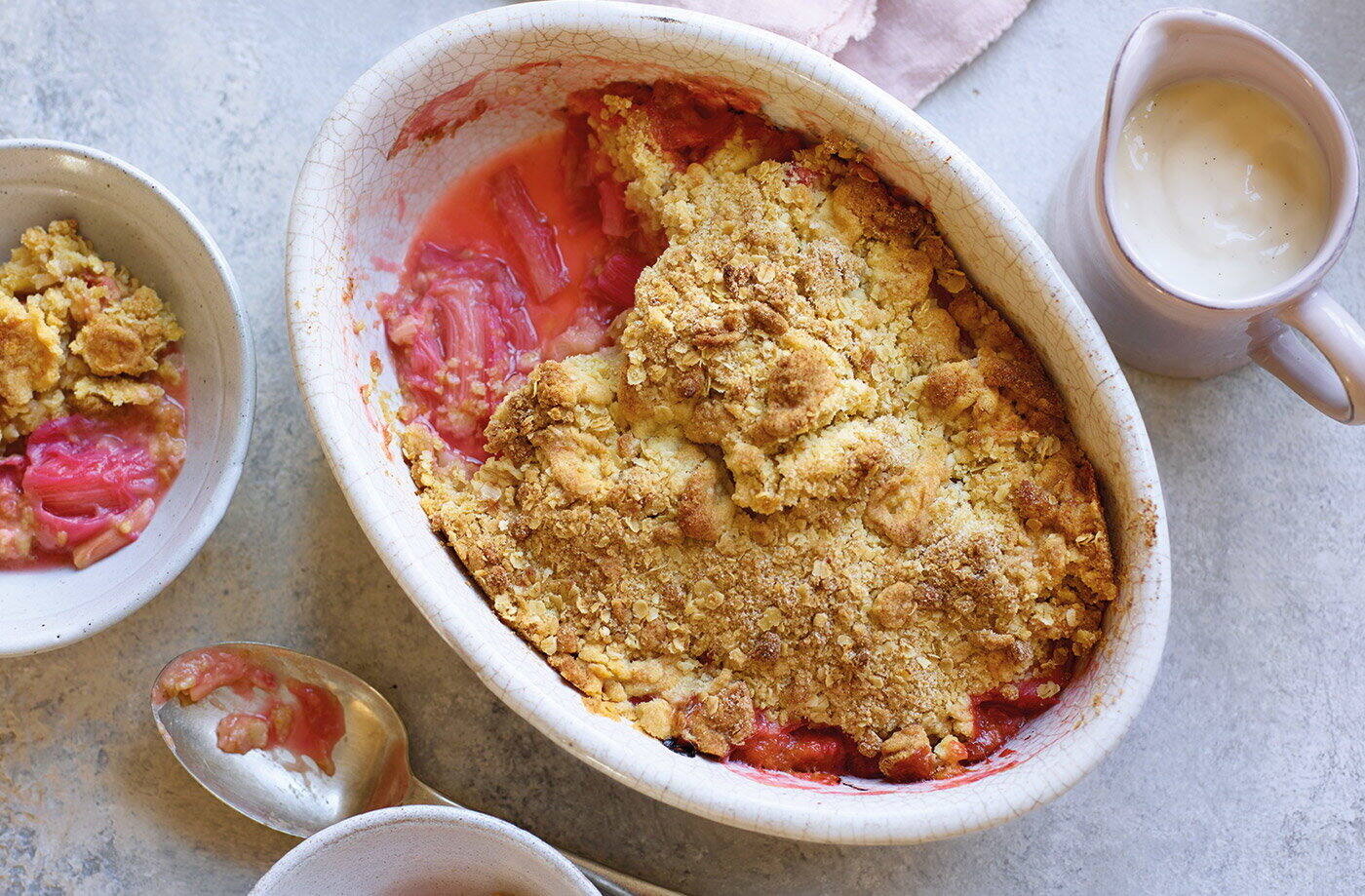 Rhubarb Crunch Recipe