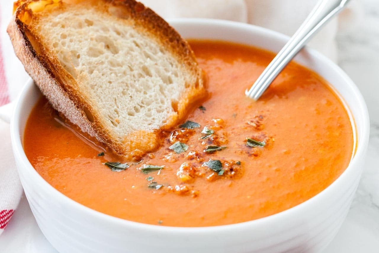 Roasted Tomato Soup Recipe