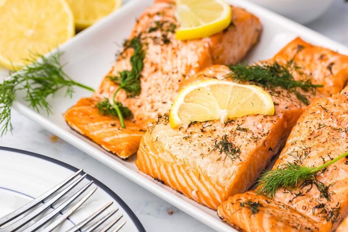 Salmon with Lemon and Dill Recipe