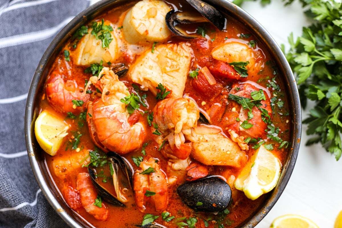 Seafood Cioppino Recipe