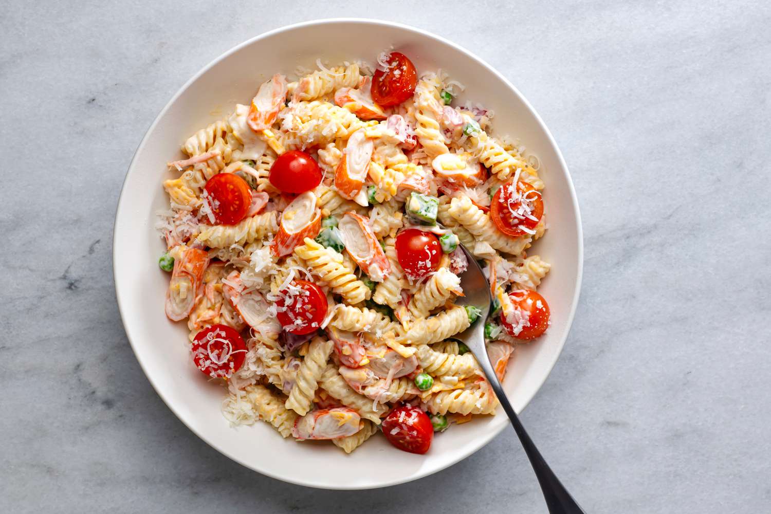 Seafood Pasta Salad Recipe
