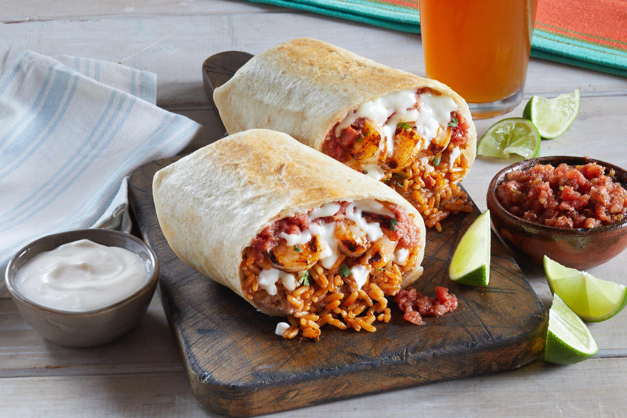 Shrimp Burritos Recipe