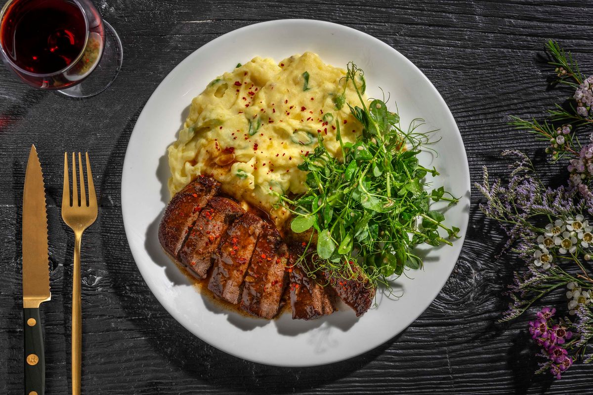 Sirloin Steak with Garlic Butter Recipe