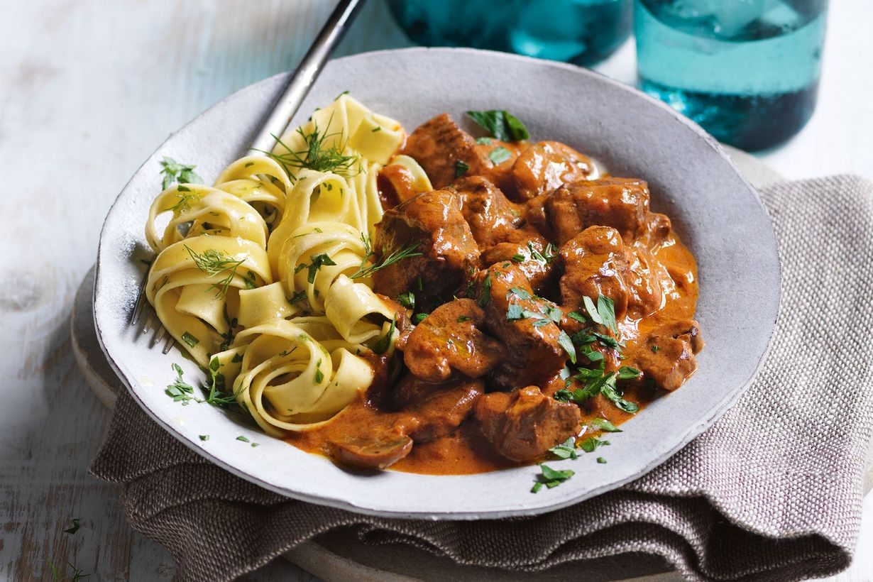 Slow Cooker Beef Stroganoff Recipe