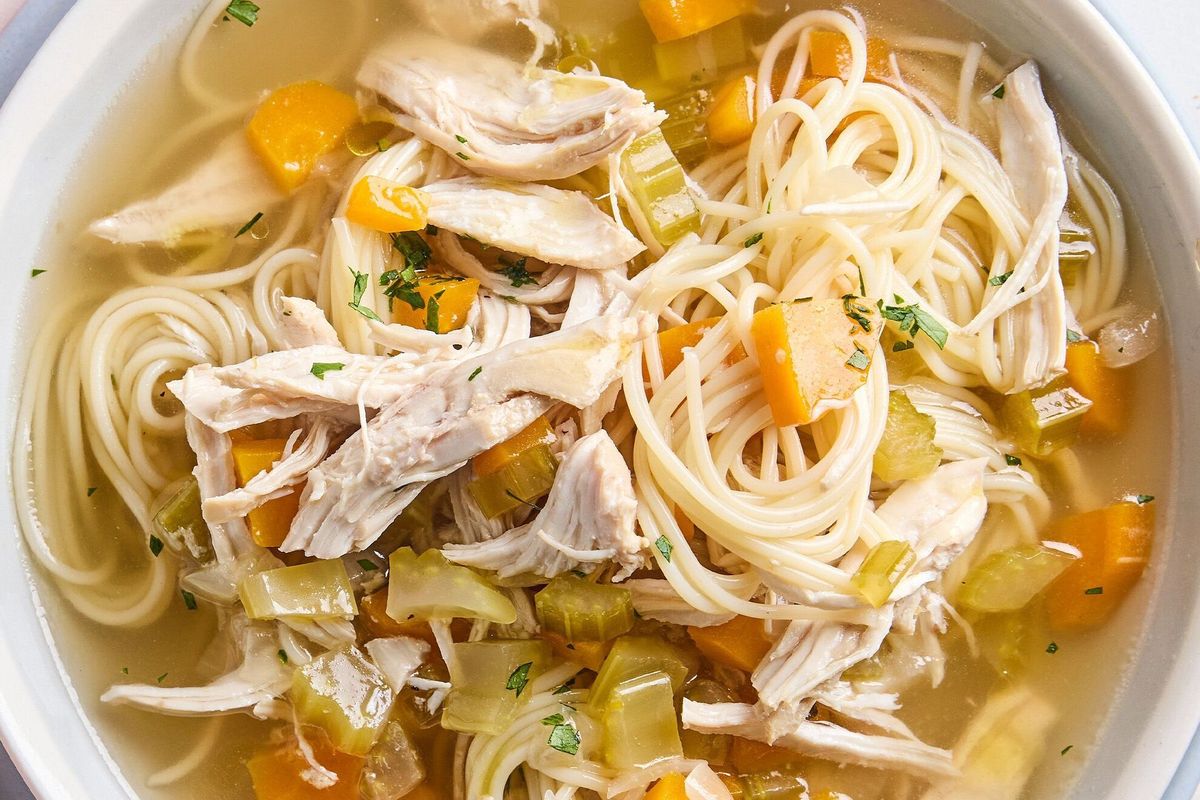 Slow Cooker Chicken Noodle Soup Recipe