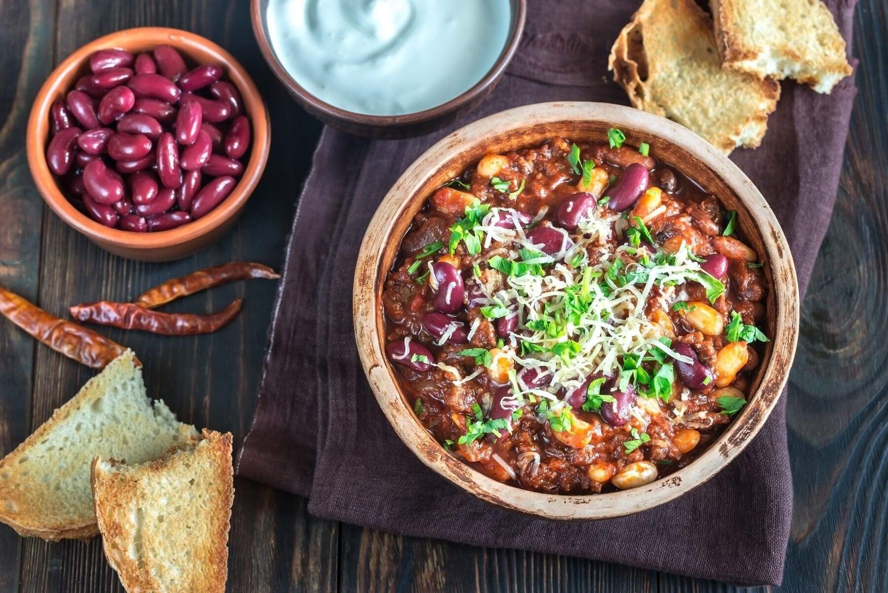 Slow Cooker Turkey Chili Recipe