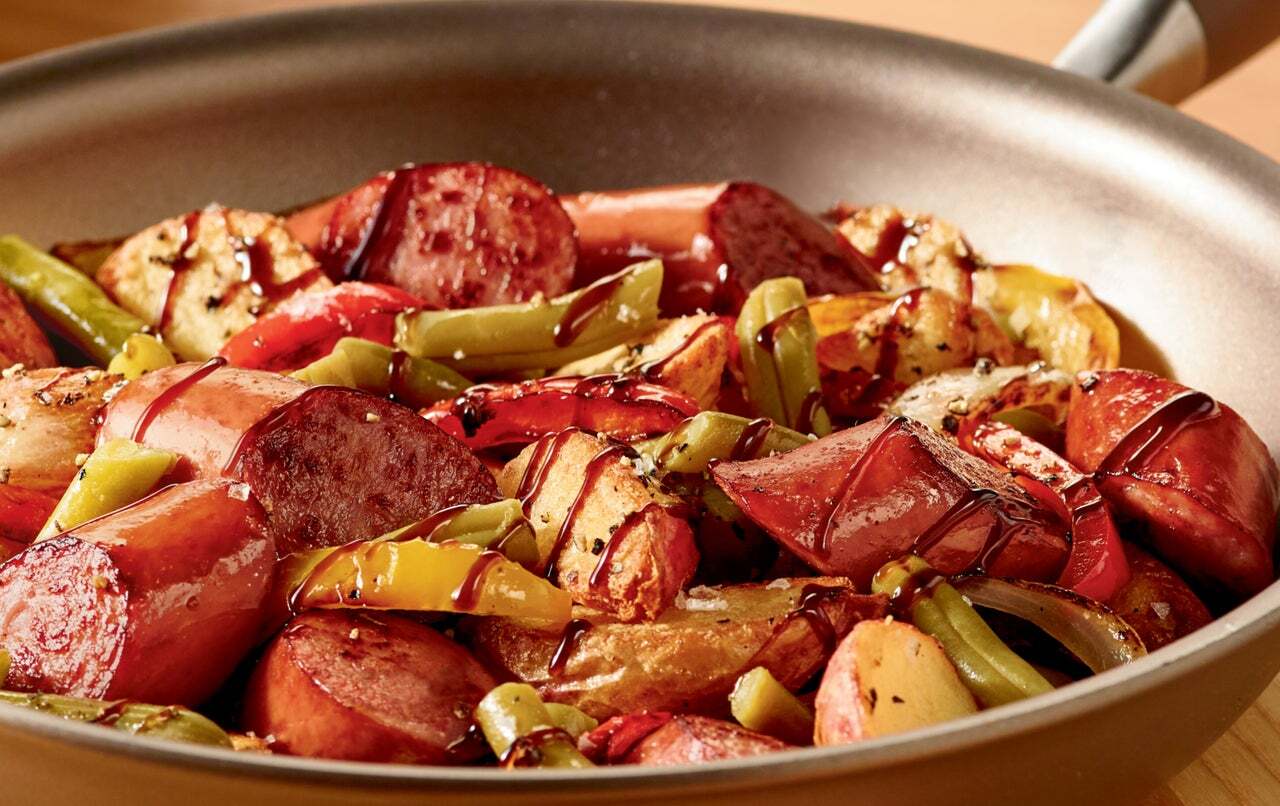Smoked Sausage Skillet Recipe