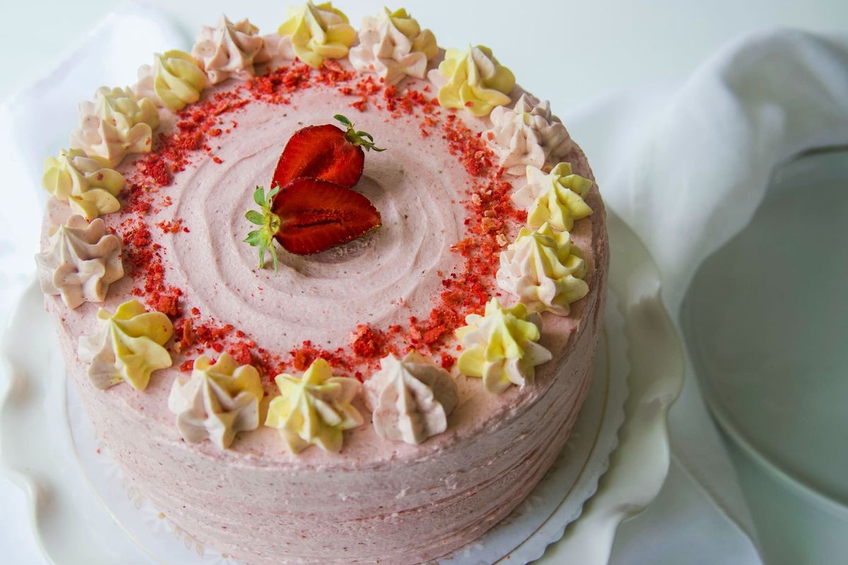 Strawberry Cake Recipe