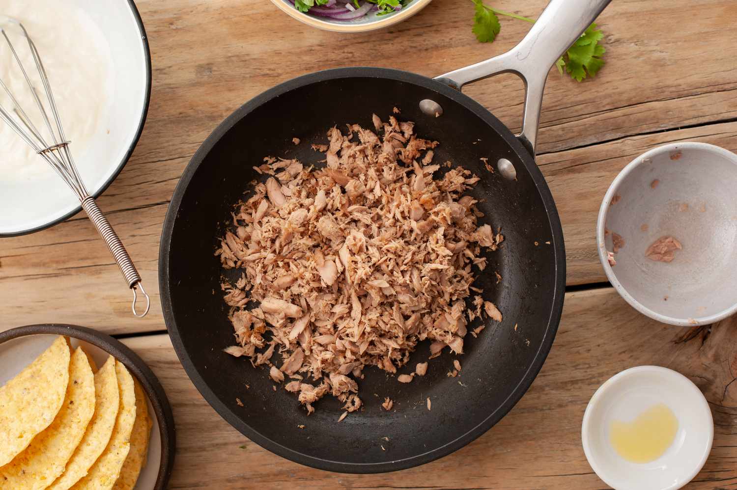Tuna from Can to Frying Pan Recipe