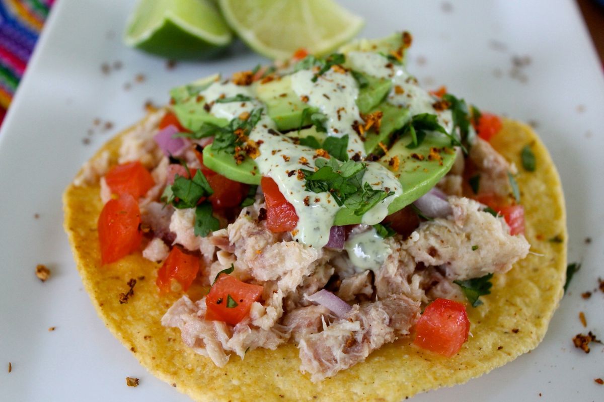 Tuna Lime Tostadas Recipe