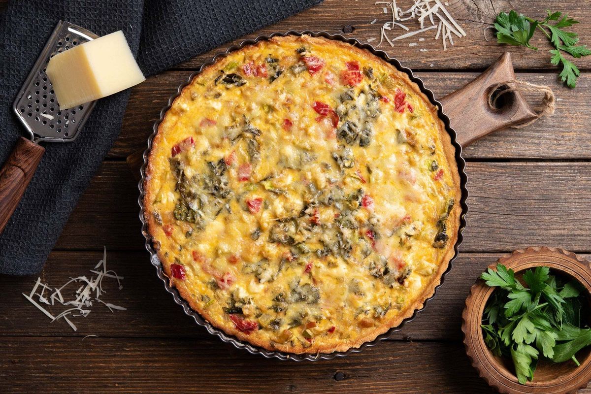 Vegetarian Quiche Recipe