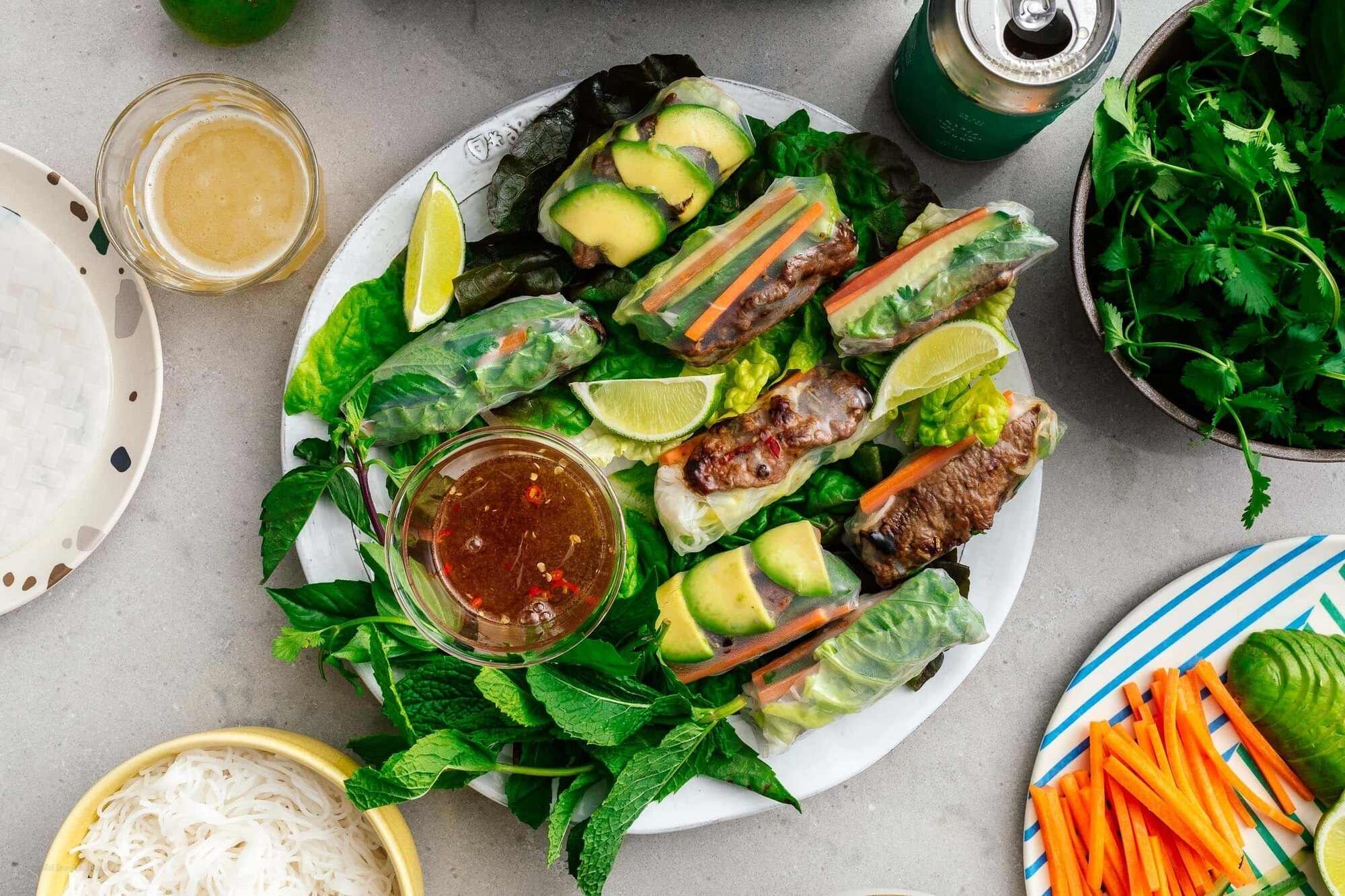 Vietnamese Fresh Spring Rolls Recipe