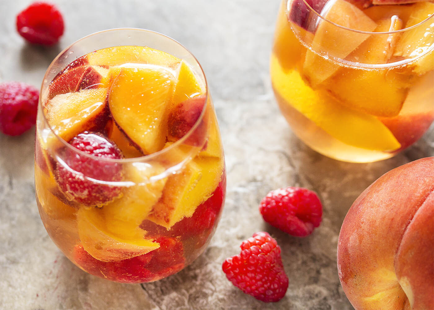 White Peachy Sangria Recipe